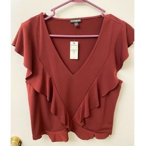 Express crop blouse
